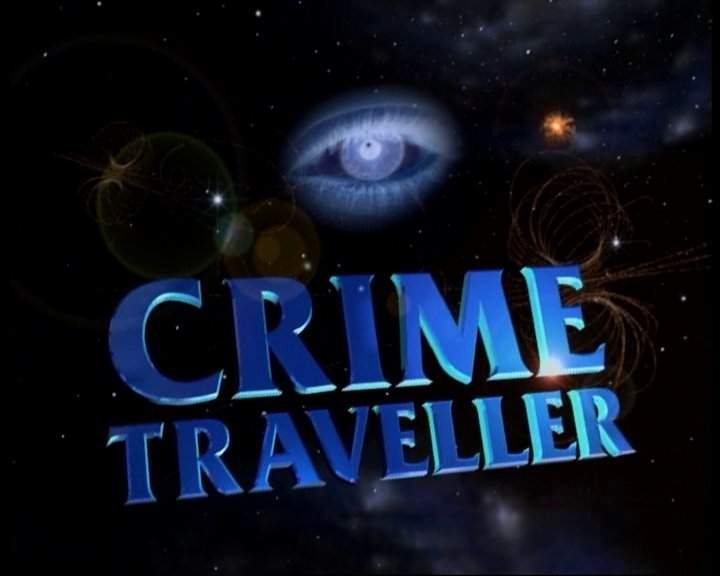 Crime Traveller logo including the blue eye